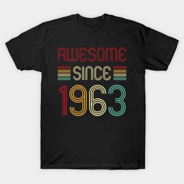 Vintage Awesome Since 1963 T-Shirt by Che Tam CHIPS